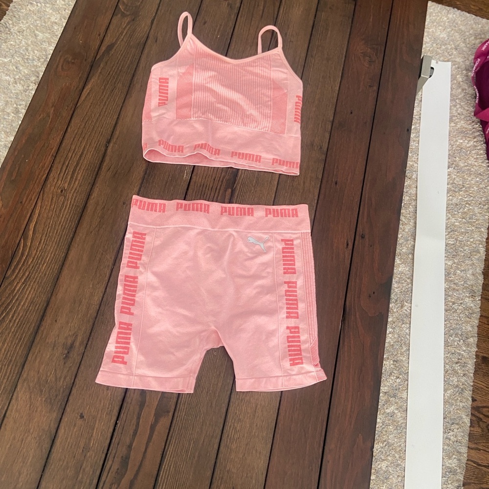 Puma Pink Women's Intimates Set in size-M
